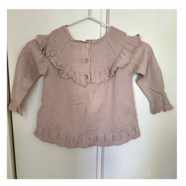 tete a tete 春ニット 子ども服 キッズ/ベビー/マタニティのキッズ服女の子用(90cm~)(Tシャツ/カットソー)の商品写真