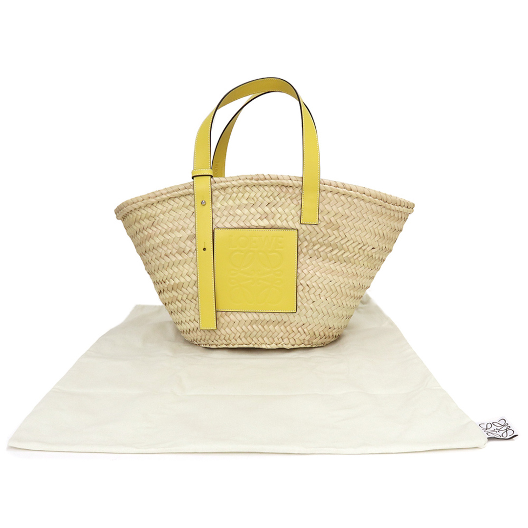 LOEWE - ロエベ バスケット ミディアム かご トートバッグ ヤシの葉