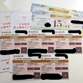JAL 日本航空 株主優待券5枚(航空券)