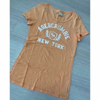 アバクロンビーアンドフィッチ(Abercrombie&Fitch)のAberctombie&Fitch Tシャツ　オレンジ(Tシャツ(半袖/袖なし))