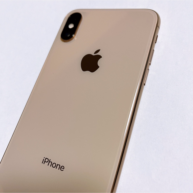 Apple - 超美品 iPhoneXs 純正 本体 Gold ゴールド 64GB SIMフリーの