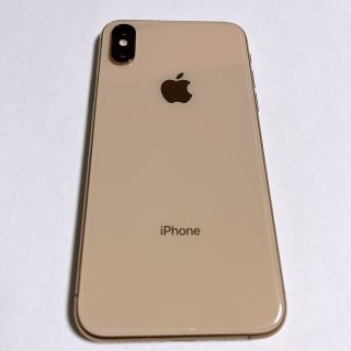 Apple - 超美品 iPhoneXs 純正 本体 Gold ゴールド 64GB SIMフリーの