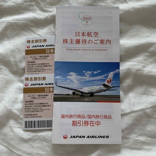 JAL 株主割引券　株主優待　2枚(航空券)