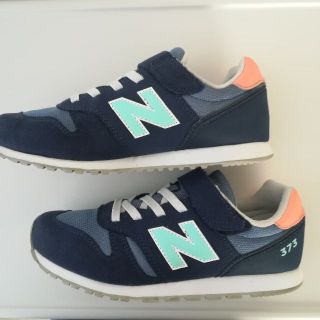 ニューバランス(New Balance)のニューバランス キッズ 373 ネイビー　22.5㎝ (スニーカー)