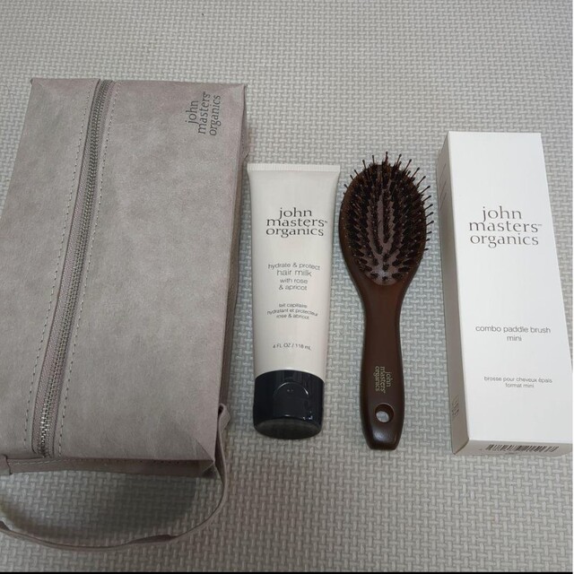 ジョンマスターオーガニック ブラシ&ヘアミルクセット | フリマアプリ ラクマ john masters organic ヘアトリートメント ブラシ