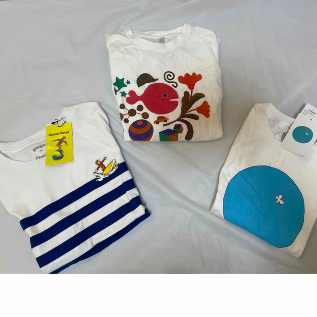 Design Tshirts Store graniph(グラニフ)の新品　グラニフ　130〜140cm  キッズ/ベビー/マタニティのキッズ服男の子用(90cm~)(Tシャツ/カットソー)の商品写真