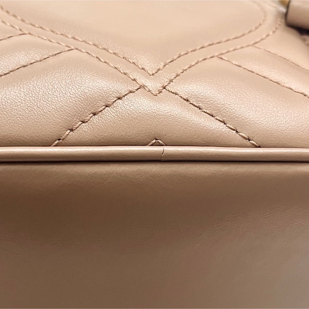 1点限り 定価14万 GUCCI グッチ GGマーモント 2way ミニリュック