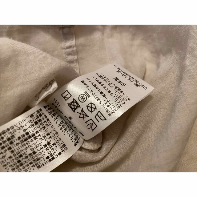 Plage(プラージュ)のPlage 製品染ラミーシャツ レディースのトップス(シャツ/ブラウス(長袖/七分))の商品写真