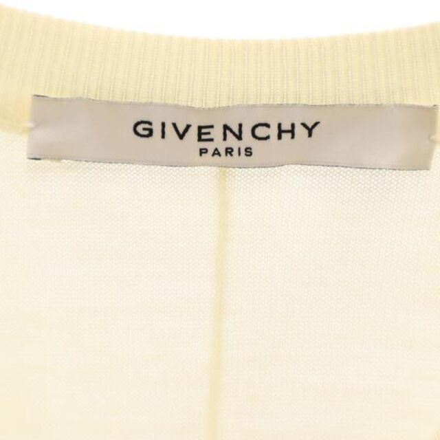 ジバンシィ 半袖 ニット カーディガン XS ホワイト系 GIVENCHY レディース 【中古】 【230520】