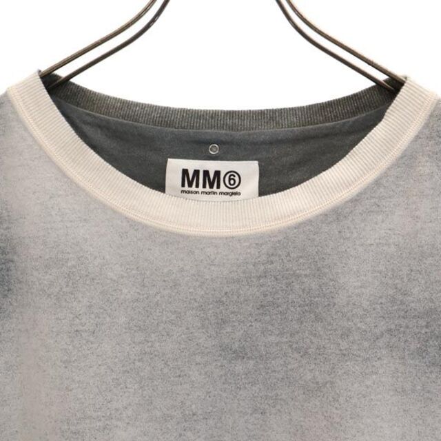 未使用 エムエムシックス イタリア製 半袖 Tシャツ M グレー系 MM6 レディース   【230520】 メール便可