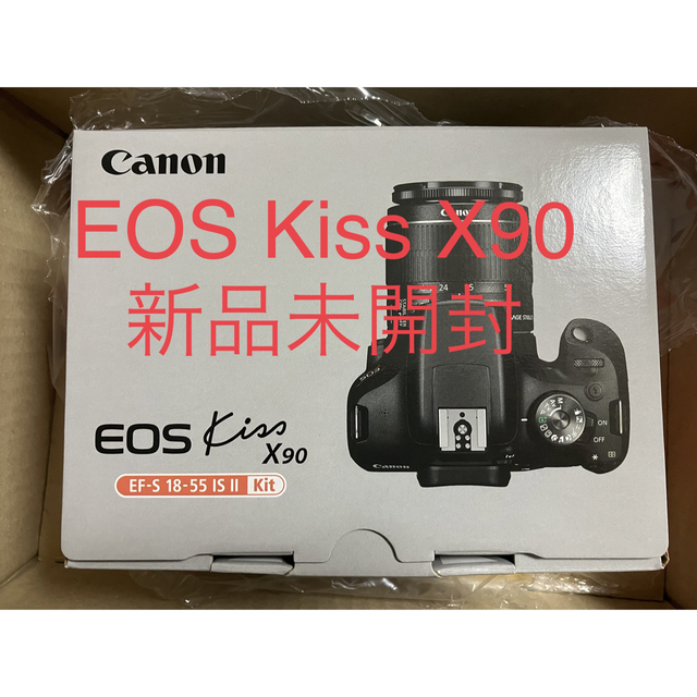 デジタル一眼【新品】EOS KISS X90 EF-S18-55 IS 2 レンズキット