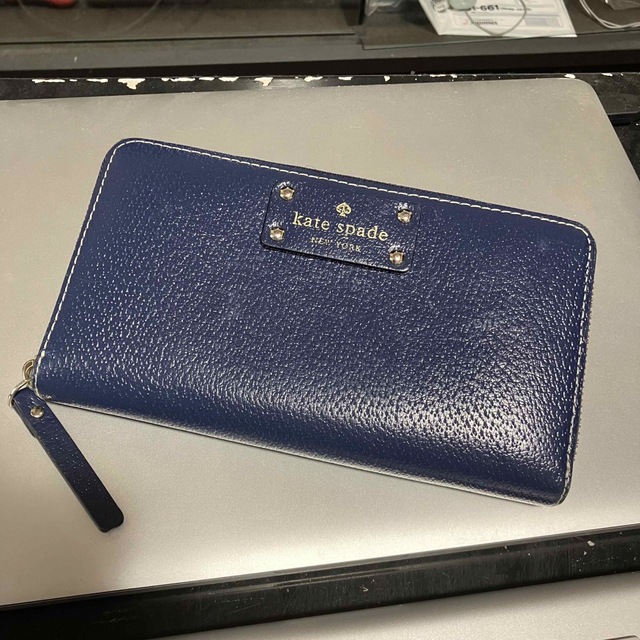 kate spade new york(ケイトスペードニューヨーク)の【Kate Spade】 ケイト スペード / ラウンドファスナー長財布 レディースのファッション小物(財布)の商品写真