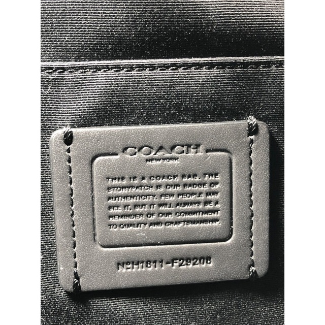 〇〇COACH コーチ シグネチャー トートバッグ F29208 ブラック