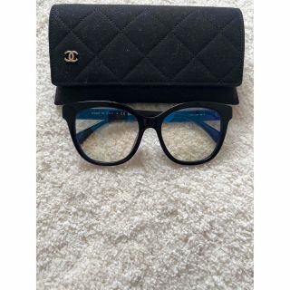 シャネル(CHANEL)のCHANEL メガネ　ブラックフレーム(その他)