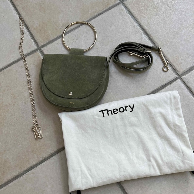 theory(セオリー)のミニバッグ ハンドメイドのファッション小物(バッグ)の商品写真