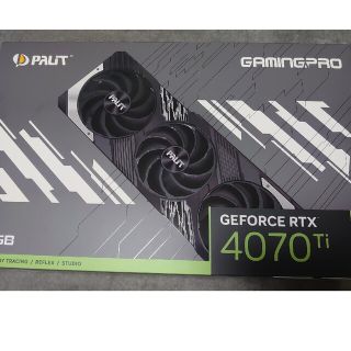 開封／未使用　Palit GeForce RTX4070Ti GamingPro(PCパーツ)