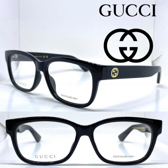 Gucci - GUCCI グッチ メガネ フレーム GG1341O 001 ブラックの通販 by