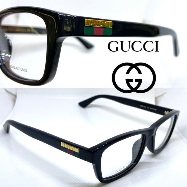GUCCI グッチ メガネ フレーム GG0771OA 001 ブラック