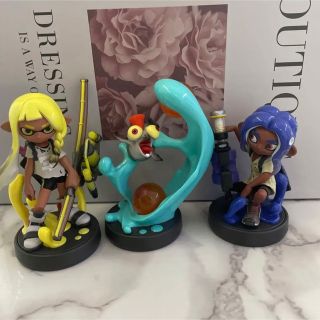 ニンテンドースイッチ(Nintendo Switch)のスプラトゥーン3 amiibo トリプルセット(ゲームキャラクター)