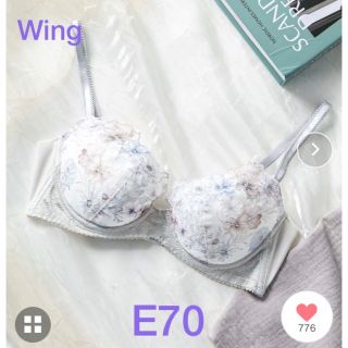 ウィング(Wing)のWing  重力に負けないバストケアBra  E70(ブラ)