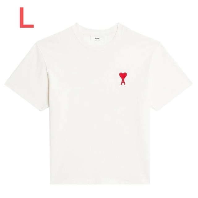 定価¥22,000  AMI PARISオーガニックコットンTシャツ