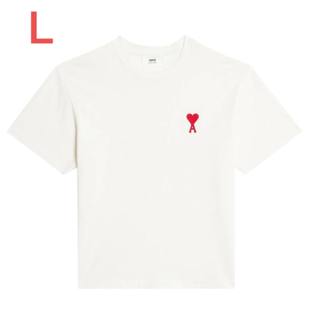 AMI PARIS アミパリス Tシャツ L 11400円 メンズ トップス Tシャツ