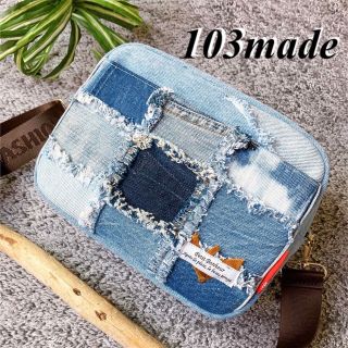 レオパード×denim♡3way tote bag フラットポーチset②