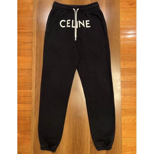 celine - CELINE (セリーヌ)スウェットパンツ ブラック M の通販 by