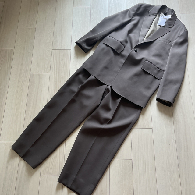 店舗良い THE 新品未使用 ザリラクス22ss RERACS セットアップ TAUPE