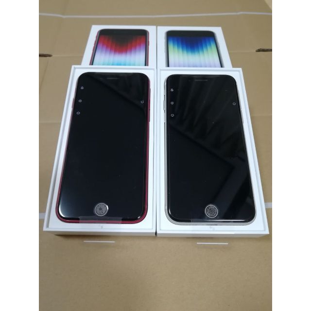 返品不可】 SE iPhone 新品□apple - iPhone 第3世代 2台 SIMフリー