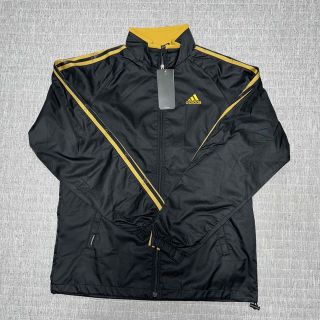 アディダス(adidas)の値下！新品！アディダスメンズ 黒×ゴールド ジャージ上(ジャージ)