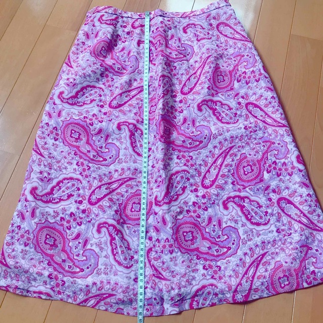 ペイズリー柄スカート レディースのスカート(ひざ丈スカート)の商品写真
