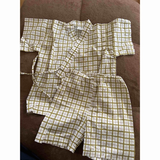 甚平 100センチ キッズ/ベビー/マタニティのキッズ服男の子用(90cm~)(甚平/浴衣)の商品写真