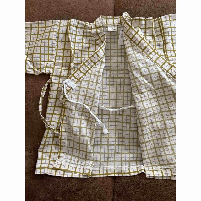 甚平 100センチ キッズ/ベビー/マタニティのキッズ服男の子用(90cm~)(甚平/浴衣)の商品写真