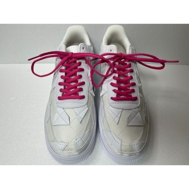 新品130cm オーバル シューレース 靴紐 平丸紐 ピンク PINK ⓵ メンズの靴/シューズ(スニーカー)の商品写真