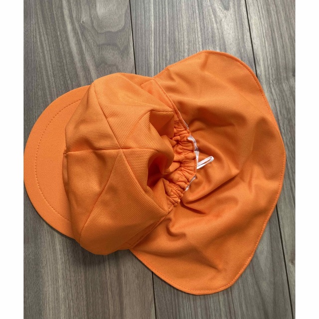 ひかりのくに　保育園　帽子　オレンジ キッズ/ベビー/マタニティのこども用ファッション小物(帽子)の商品写真