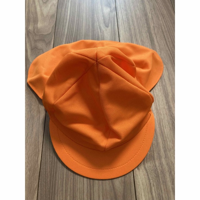 ひかりのくに　保育園　帽子　オレンジ キッズ/ベビー/マタニティのこども用ファッション小物(帽子)の商品写真