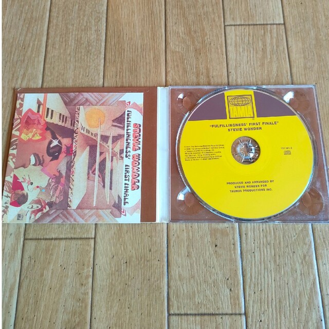 リマスター EU盤 デジパック スティーヴィー・ワンダー ファースト・フィナーレ エンタメ/ホビーのCD(R&B/ソウル)の商品写真