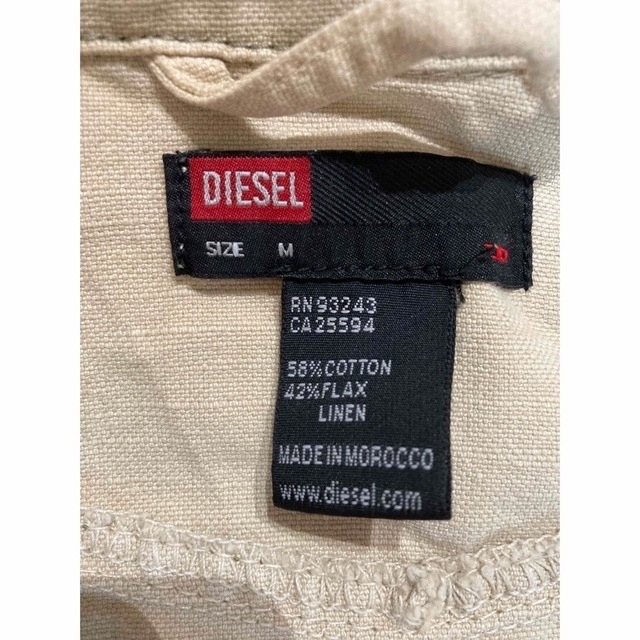 DIESEL(ディーゼル)のディーゼル　　メンズGジャン　M メンズのジャケット/アウター(Gジャン/デニムジャケット)の商品写真