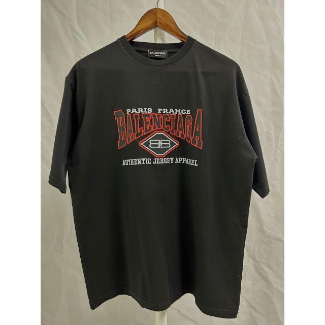 Balenciaga - BALENCIAGA バレンシアガ 半袖刺繍 Tシャツ Mの通販 by