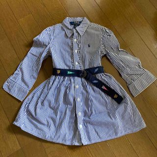 ポロラルフローレン(POLO RALPH LAUREN)のラルフローレン　ワンピース　4/4T 110 美品(ワンピース)