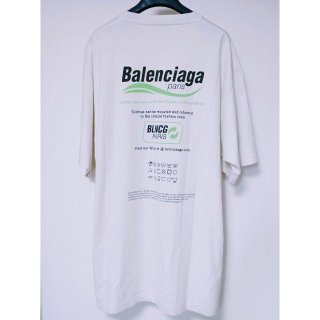 BALENCIAGA バレンシアガ Tシャツ・カットソー XS 白