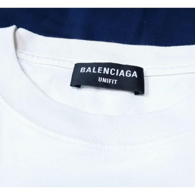 Balenciaga - 新品同様 バレンシアガ 半袖カットソー 白 XSの通販 by