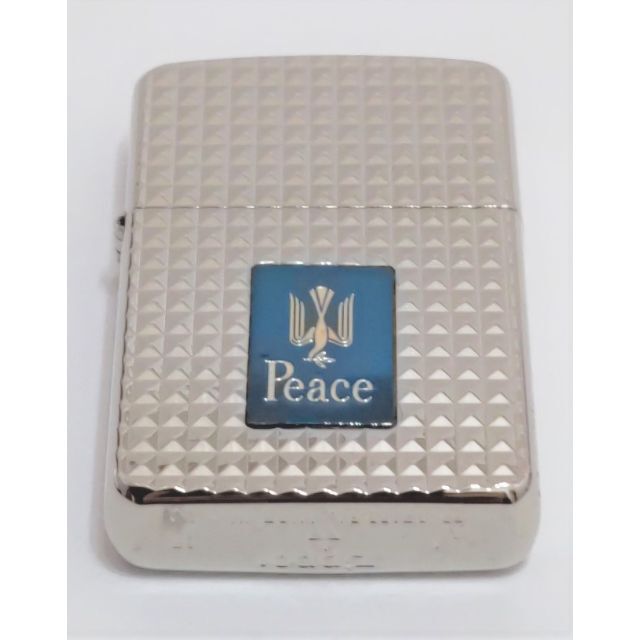 ピース Peace ダイヤカット アーマー Armor ジッポ zippo 2007年 未使用-