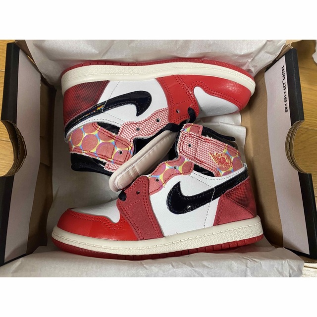 16cm AJ1 Nike TD Air Jordan 1 スパイダーマン