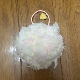 ジェラートピケ(gelato pique)の【未使用】ジェラピケのモコモコヘアゴム(非売品)(ヘアゴム/シュシュ)