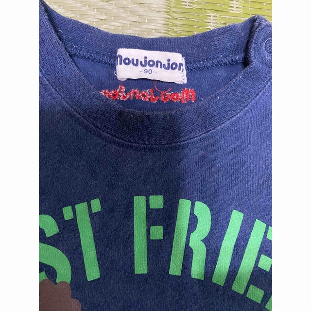 mou jon jon(ムージョンジョン)のmoujonjon ムージョンジョン 90 Tシャツ 綿100% 記名なし  キッズ/ベビー/マタニティのキッズ服男の子用(90cm~)(Tシャツ/カットソー)の商品写真