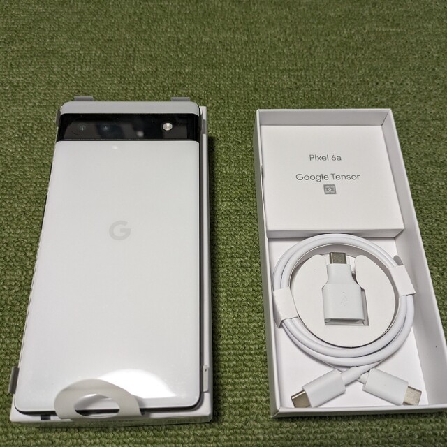 Google Pixel   Pixel6a GB 白 SIMフリーの通販 by tazmania's shop