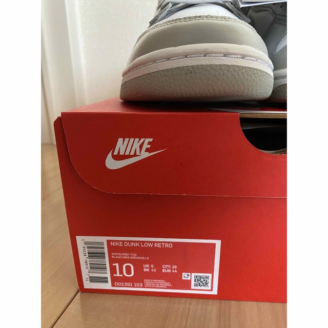 NIKE(ナイキ)のNike Dunk Low "Grey Fog" 28.0cm メンズの靴/シューズ(スニーカー)の商品写真