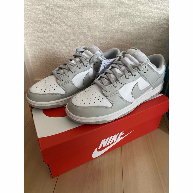 【新品未使用】nike dunk low "grey" 28.0cm